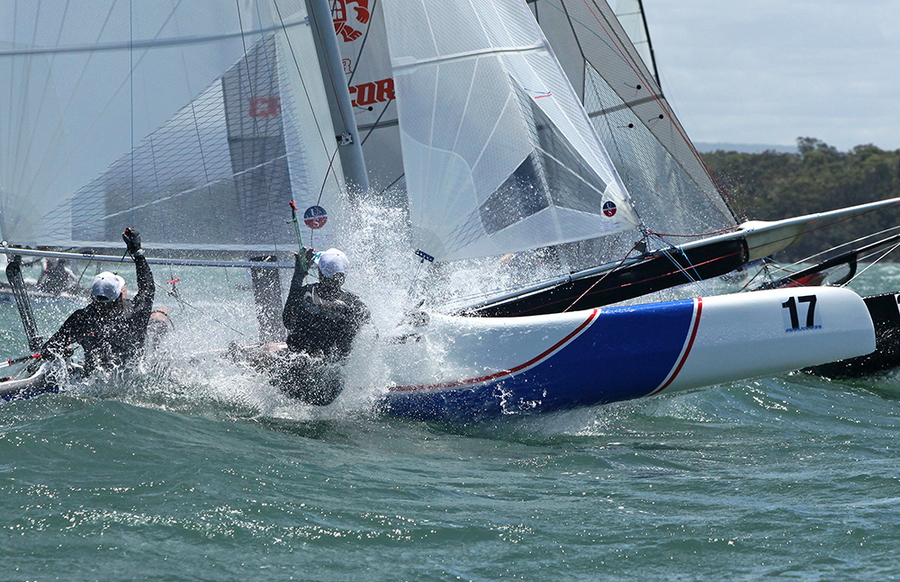 F18_009 : F18 National Championships 2013 : SAILING: Writing Illustration and Photography by Crosbie Lorimer