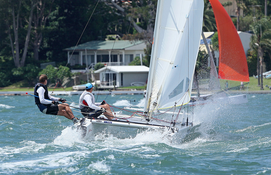 F18_38 : F18 National Championships 2013 : SAILING: Writing Illustration and Photography by Crosbie Lorimer