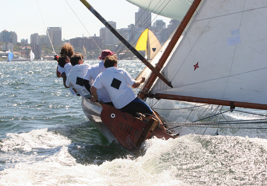 H18_07 : Historic 18 footers : SAILING: Writing Illustration and Photography by Crosbie Lorimer