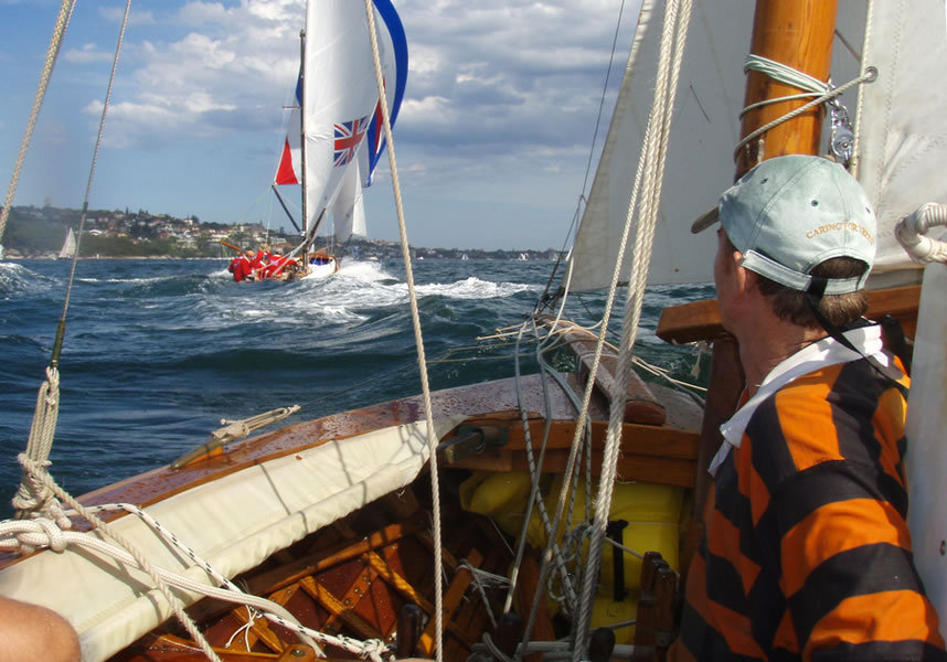 H18_05 : Historic 18 footers : SAILING: Writing Illustration and Photography by Crosbie Lorimer