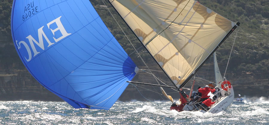 ASHR10_03 : Audi Sydney Hbr Regatta 2010 : SAILING: Writing Illustration and Photography by Crosbie Lorimer