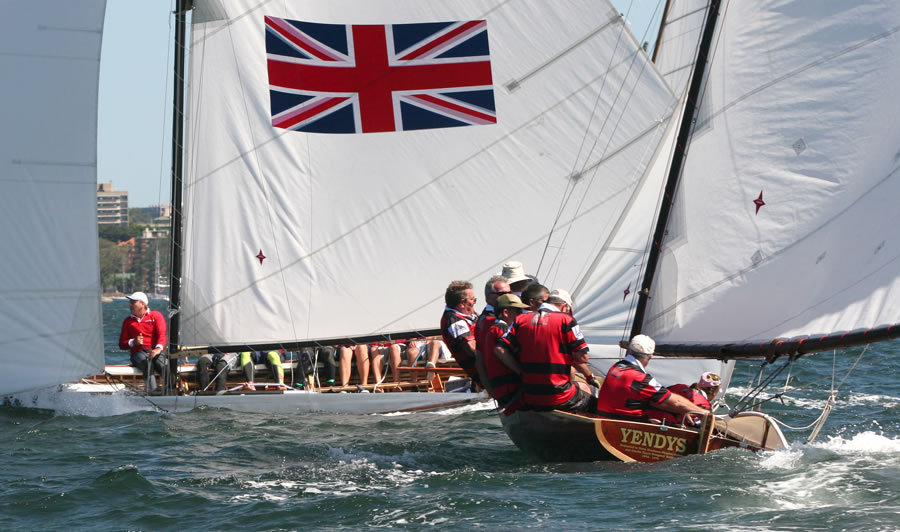 H18_01 : Historic 18 footers : SAILING: Writing Illustration and Photography by Crosbie Lorimer