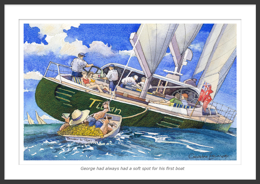 ILL_1 : Illustration : SAILING: Writing Illustration and Photography by Crosbie Lorimer