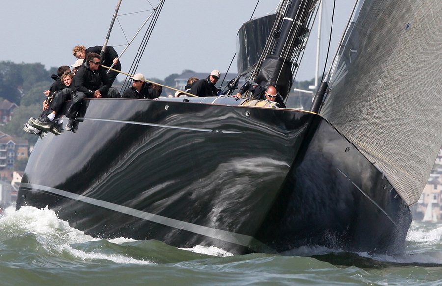 JSR_01 : J Class Solent Regatta 2012 : SAILING: Writing Illustration and Photography by Crosbie Lorimer