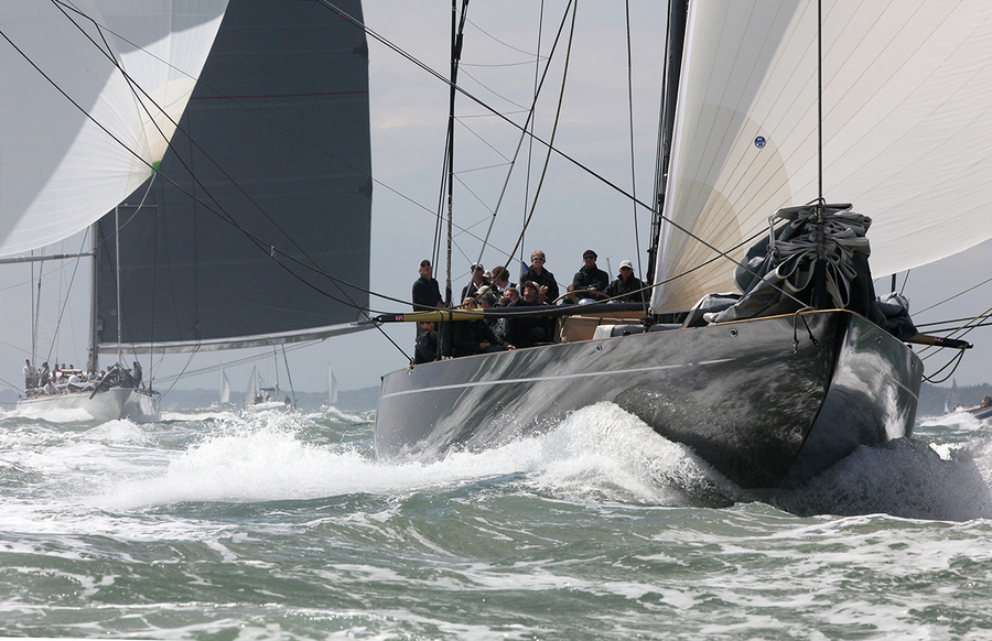 JSR_12 : J Class Solent Regatta 2012 : SAILING: Writing Illustration and Photography by Crosbie Lorimer