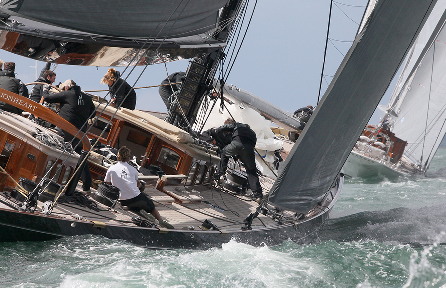 JSR_12 : J Class Solent Regatta 2012 : SAILING: Writing Illustration and Photography by Crosbie Lorimer