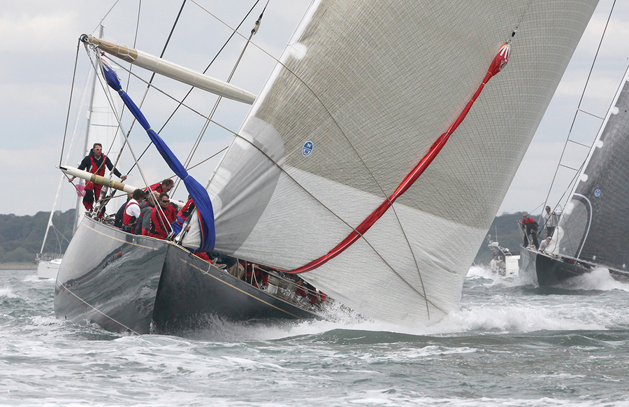 JSR_10 : J Class Solent Regatta 2012 : SAILING: Writing Illustration and Photography by Crosbie Lorimer