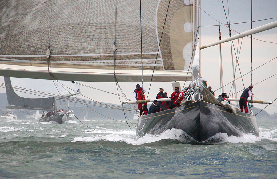 JSR_08 : J Class Solent Regatta 2012 : SAILING: Writing Illustration and Photography by Crosbie Lorimer