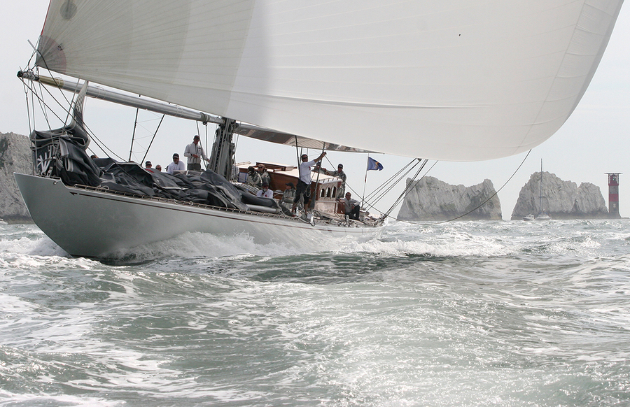 JSR_02 : J Class Solent Regatta 2012 : SAILING: Writing Illustration and Photography by Crosbie Lorimer