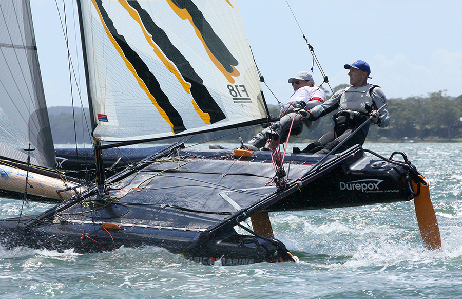 F18_002 : F18 National Championships 2013 : SAILING: Writing Illustration and Photography by Crosbie Lorimer