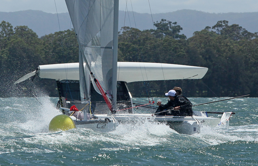 F18_008 : F18 National Championships 2013 : SAILING: Writing Illustration and Photography by Crosbie Lorimer