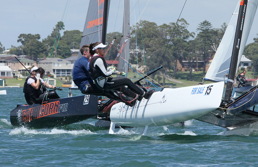 F18_46 : F18 National Championships 2013 : SAILING: Writing Illustration and Photography by Crosbie Lorimer