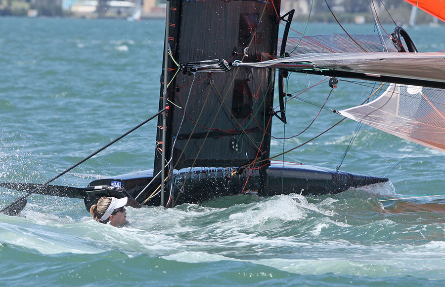 F18_45 : F18 National Championships 2013 : SAILING: Writing Illustration and Photography by Crosbie Lorimer