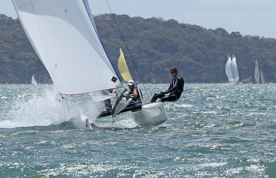 F18_42 : F18 National Championships 2013 : SAILING: Writing Illustration and Photography by Crosbie Lorimer