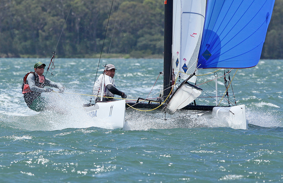 F18_41 : F18 National Championships 2013 : SAILING: Writing Illustration and Photography by Crosbie Lorimer
