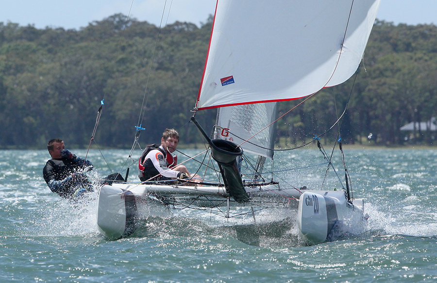 F18_39 : F18 National Championships 2013 : SAILING: Writing Illustration and Photography by Crosbie Lorimer