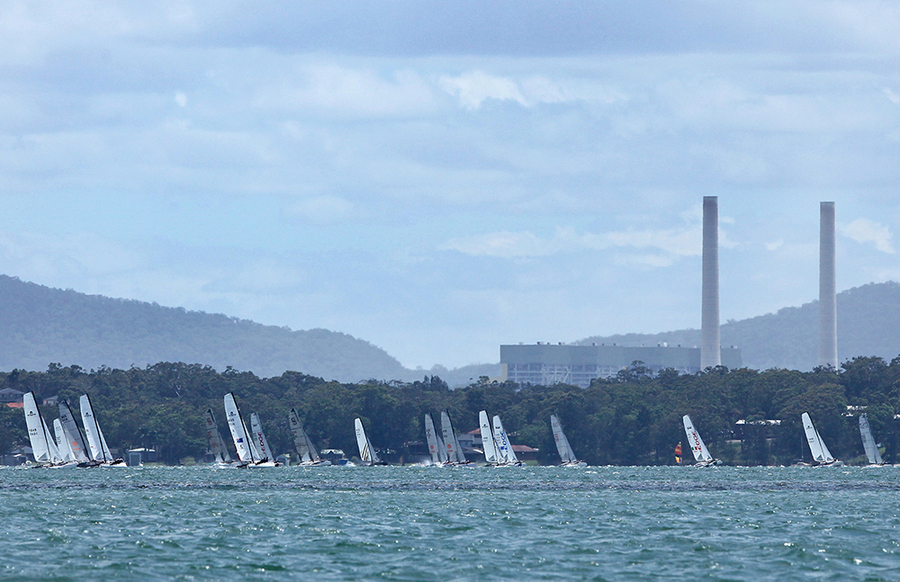 F18_35 : F18 National Championships 2013 : SAILING: Writing Illustration and Photography by Crosbie Lorimer