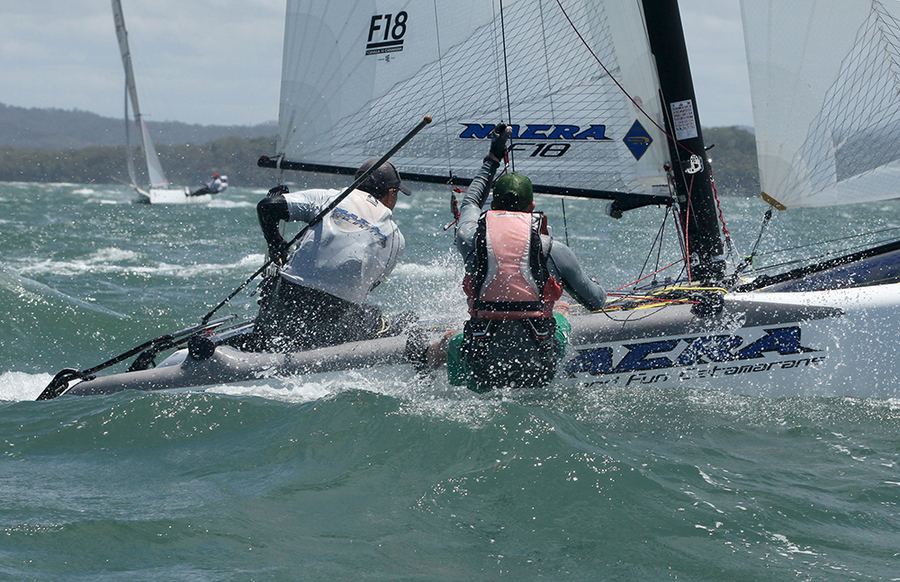 F18_31 : F18 National Championships 2013 : SAILING: Writing Illustration and Photography by Crosbie Lorimer