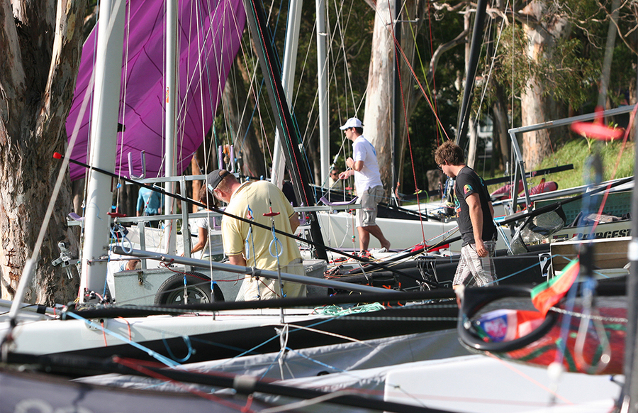 F18_24 : F18 National Championships 2013 : SAILING: Writing Illustration and Photography by Crosbie Lorimer